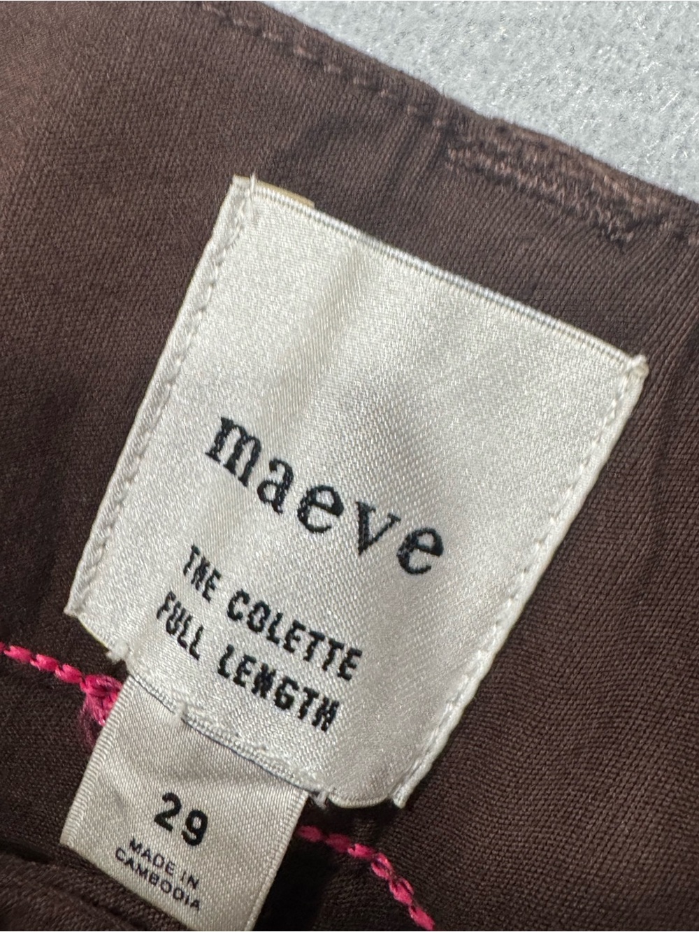 Anthropologie Maeve Colette High-Rise Wide-Leg Full-Length Pants in Magic Fabric - Picture 6 of 10